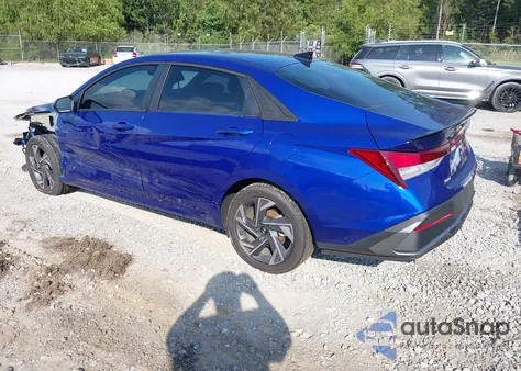 2025 Hyundai Elantra Sel Sport из США, поврежденный, VIN KMHLM4DG3SU890033